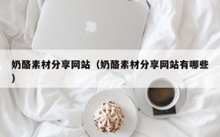 四平奶酪素材分享网站（奶酪素材分享网站有哪些）
